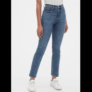 GAP High Rise Cigarette Jeans, Smoothing Pockets
